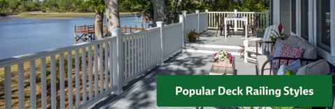 deck railing styles