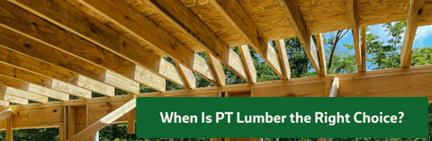 when to use pressure-treated lumber